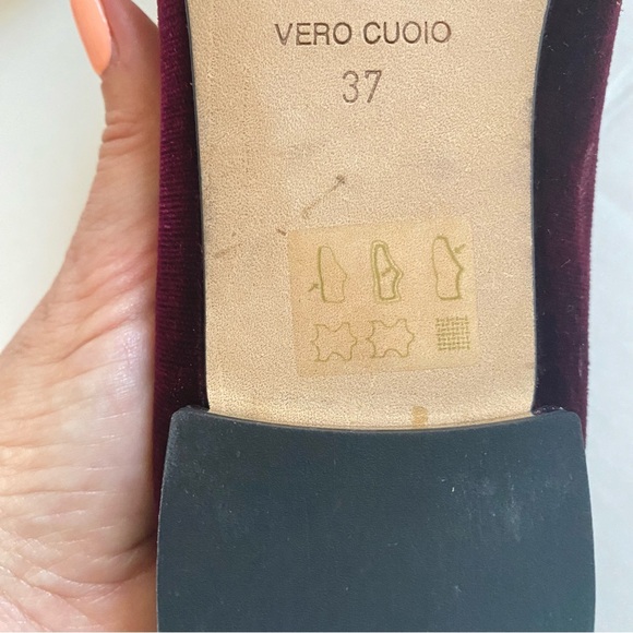 DSQUARED2 Metallic toe burgundy shoes 6.5 - Picture 10 of 11